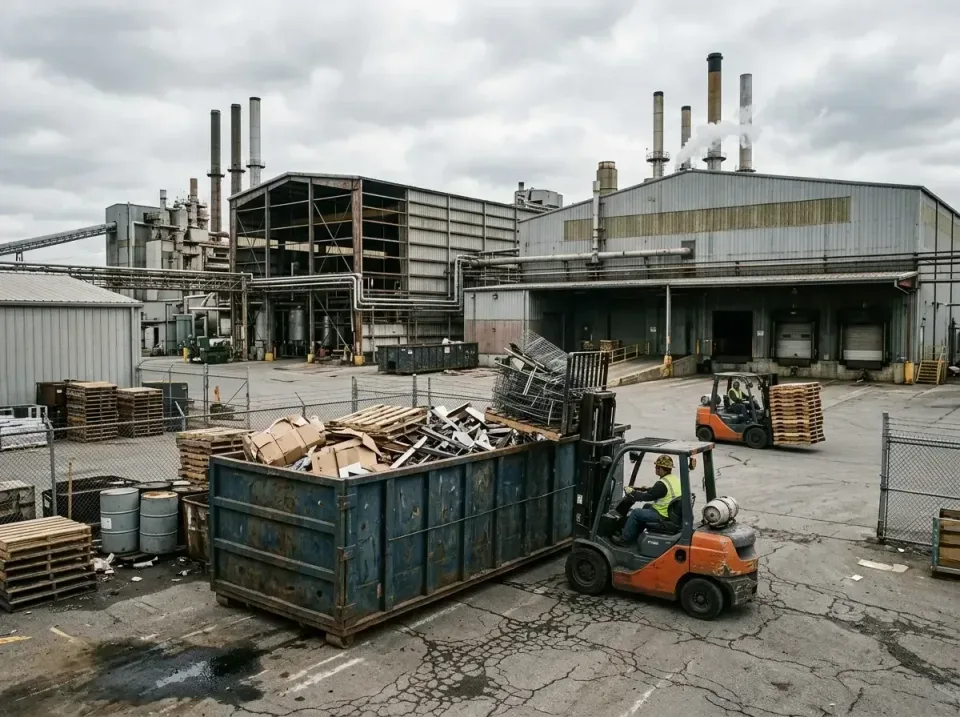 industrial-factory-scrap-conta-003 — frequently asked questions, Cheap Roll-off Dumpster Rentals in Tinley Park, IL